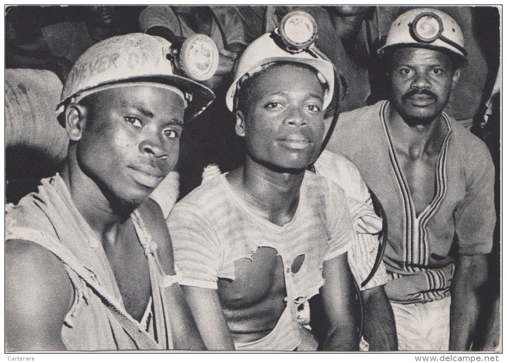 GHANA,afrique,prés Cote D´ivoire,GOLD MINE,mine D´or OBUASI Dans L´ashanti,GUEULES NOIRES,mineur De Fond,centre Sud,rare - Ghana - Gold Coast