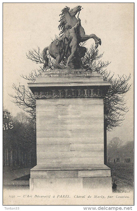 PARIS - 75 - Cheval De Marly Par Coustou - VAN - - Statuen