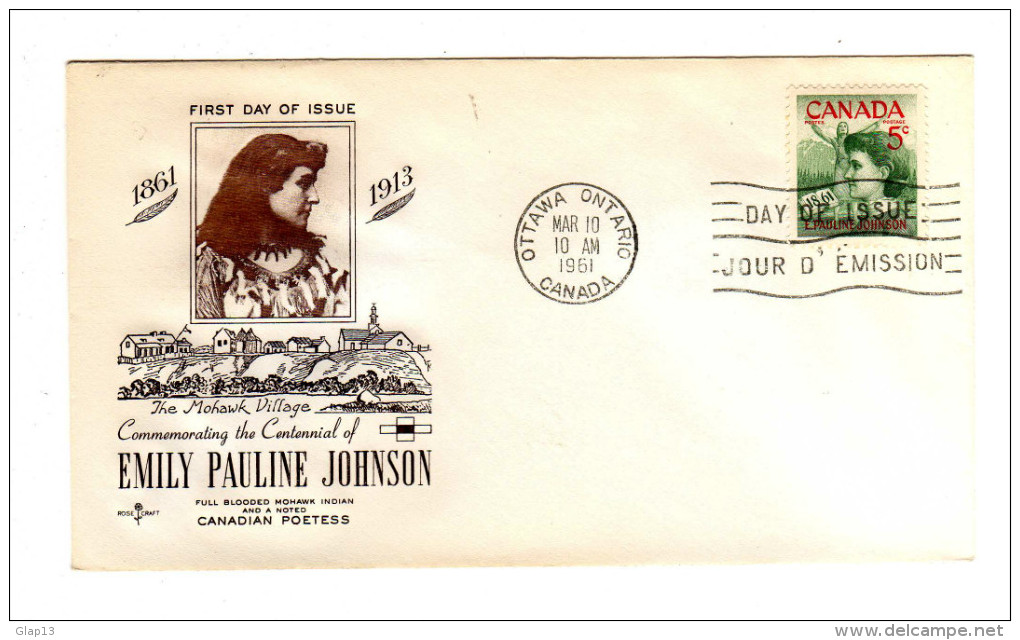 FDC EMILY PAULINE JOHNSTON  10/03/1961 - ....-1951
