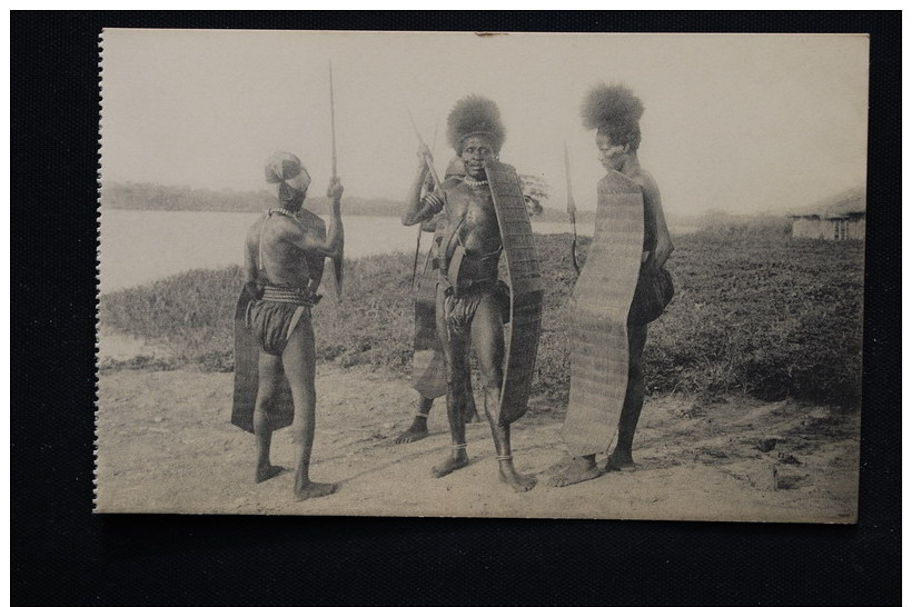 Congo Belge Guerriers Congolais - Belgisch-Congo