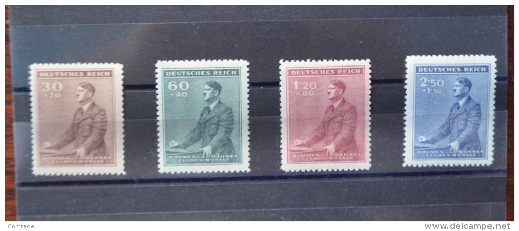 GERMANY ADOLF HITLER 4 Stamps - Unused Stamps