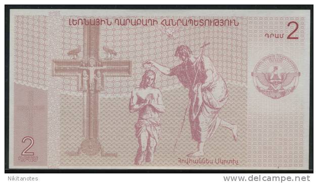 * NAGORNO KARABAKH (ARMENIA) - 2 DRAM 2004 UNC - Armenia