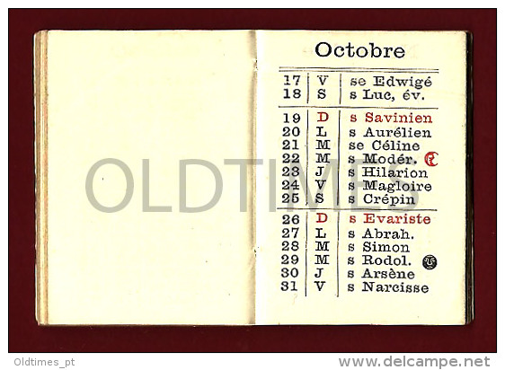 FRANCE - ALMANACH POUR PORTE MONNAIE - 1913 OLD CALENDAR - Petit Format : 1901-20