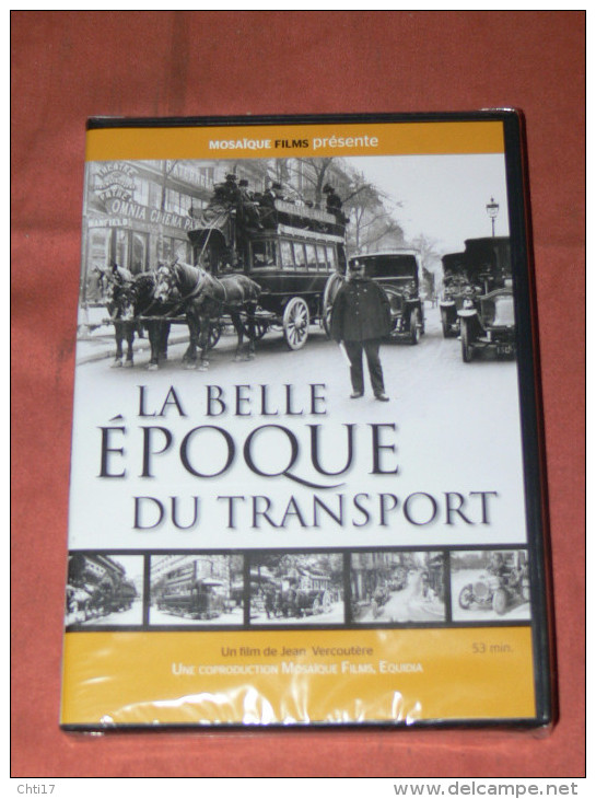 LA BELLE EPOQUE DU TRANSPORT PARISIEN  / METRO / TRAMWAY / CHEMIN DE FER MOSAIQUE FILMS / 53 MINUTES - Spoorweg