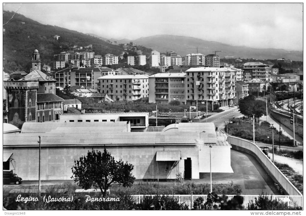 02957  "LEGINO (SAVONA) - PANORAMA". CARTOLINA ORIGINALE. SPEDITA 1976. - Altri & Non Classificati