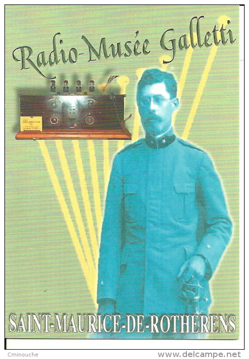 Mini-carte Double, Radio Musée Gallieni - Autres & Non Classés