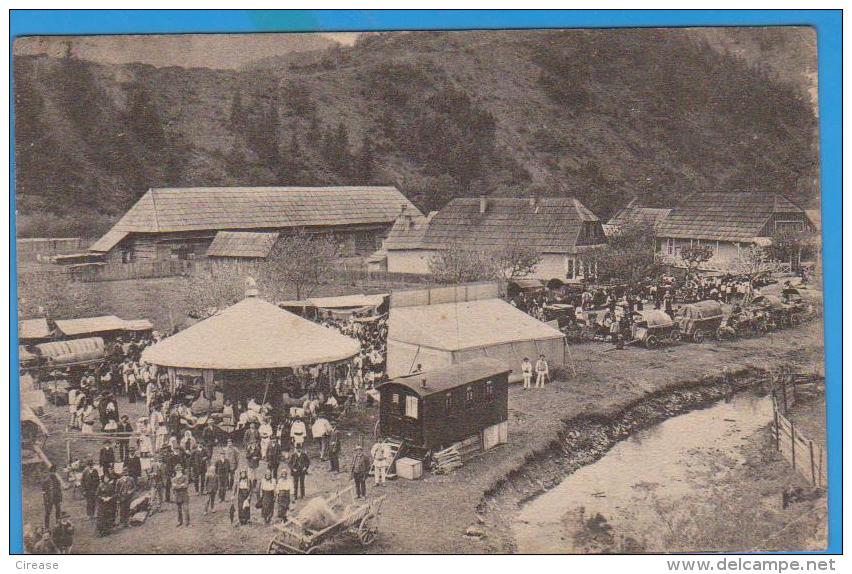 POSTCARD ROMANIA GHIMES BACAU MARKET - Romania