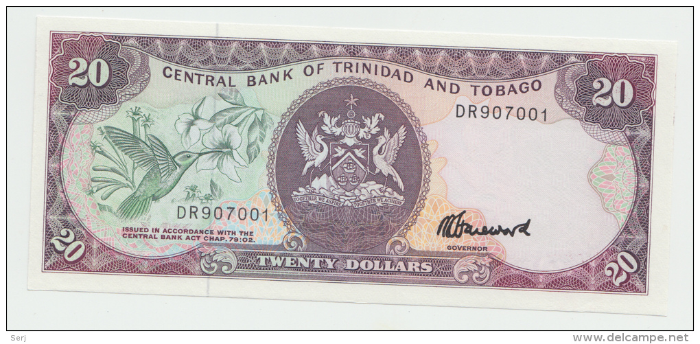 TRINIDAD &amp; TOBAGO 20 DOLLARS 1985 UNC NEUF PICK 39C - Trinidad & Tobago