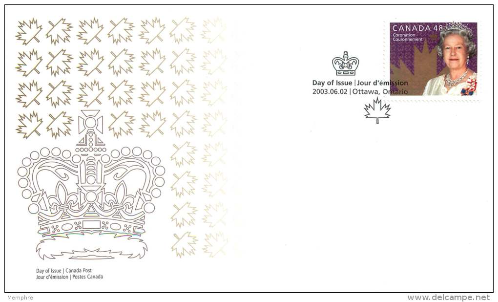 2003   50th Ann Queen Elizabeth II Coronation  S 1987 Single - 2001-2010