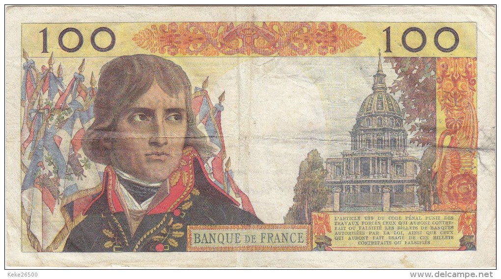 Billet 100 F Bonaparte Du 1-3-1962 Alph. R.151 - 100 NF 1959-1964 ''Bonaparte''