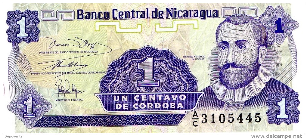 NEUF : BILLET DE 1 CENTAVO - NICARAGUA 1991 - Nicaragua