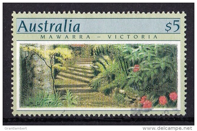 Australia 1989 Botanic Gardens $5 Mawarra Used - - Used Stamps