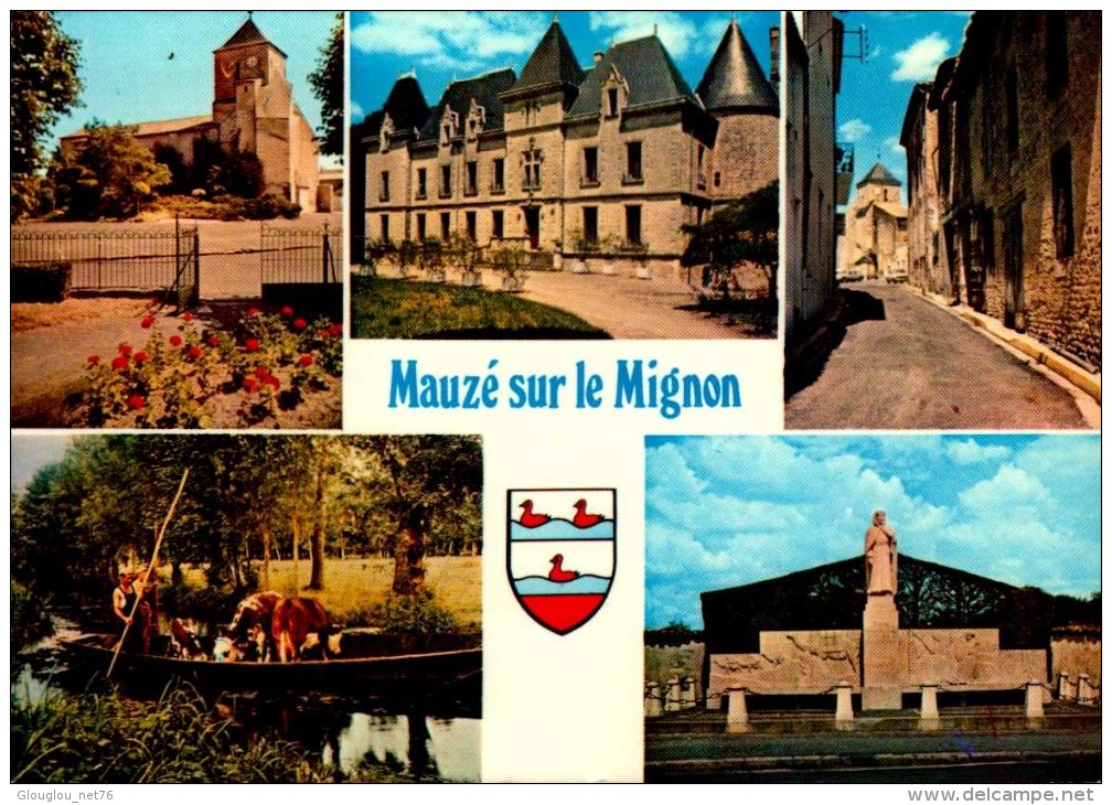 79-MAUZE SUR LE MIGNON..5 VUES..CPM - Mauze Sur Le Mignon