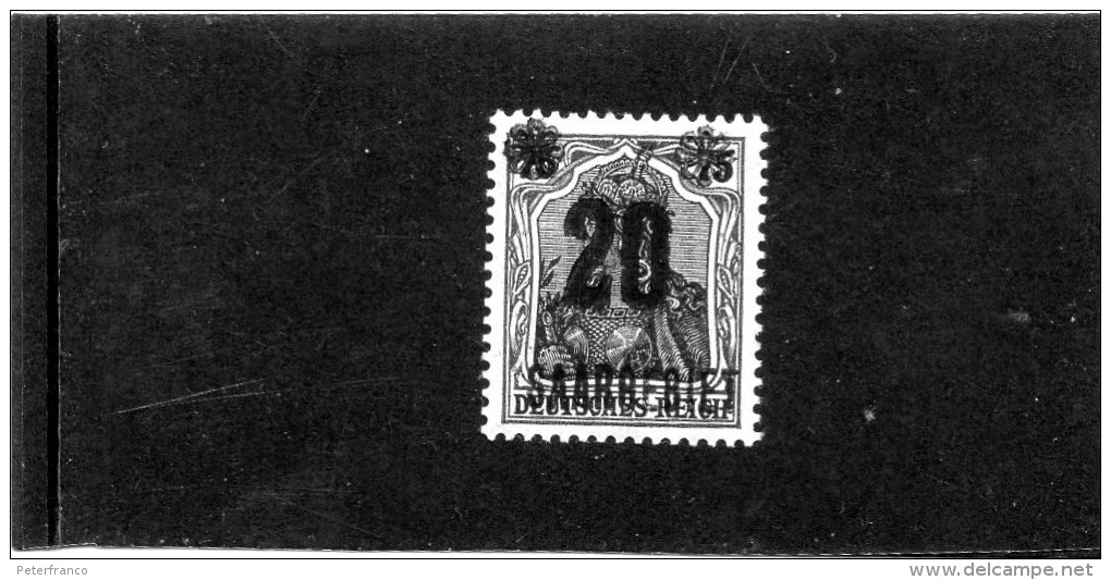 B - 1921 Sarre - Soprastampato (nuovo Linguellato) - Unused Stamps
