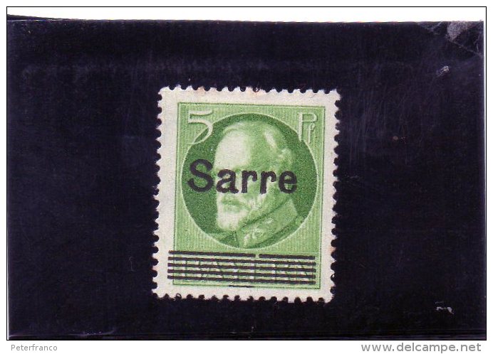 B - 1920 Sarre -  (nuovo Linguellato) - Unused Stamps