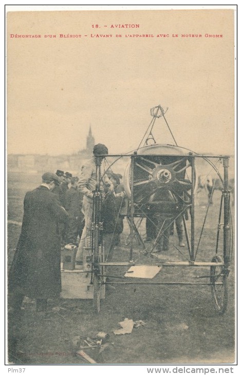 TOULOUSE AVIATION -  Démontage D'un Blériot - Toulouse