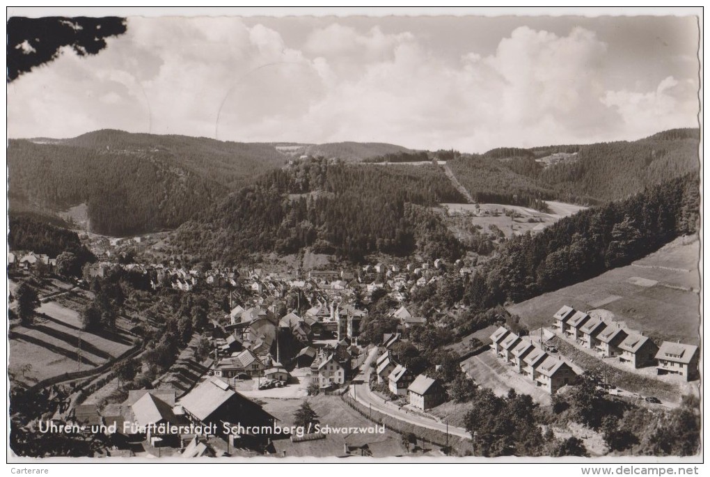 ALLEMAGNE,GERMANY,deutsch Land,bade  Wurtemberg,foret Noire,uhren Und Funftalerstadt Schramberg/schwarzwald,ra Re - Schramberg