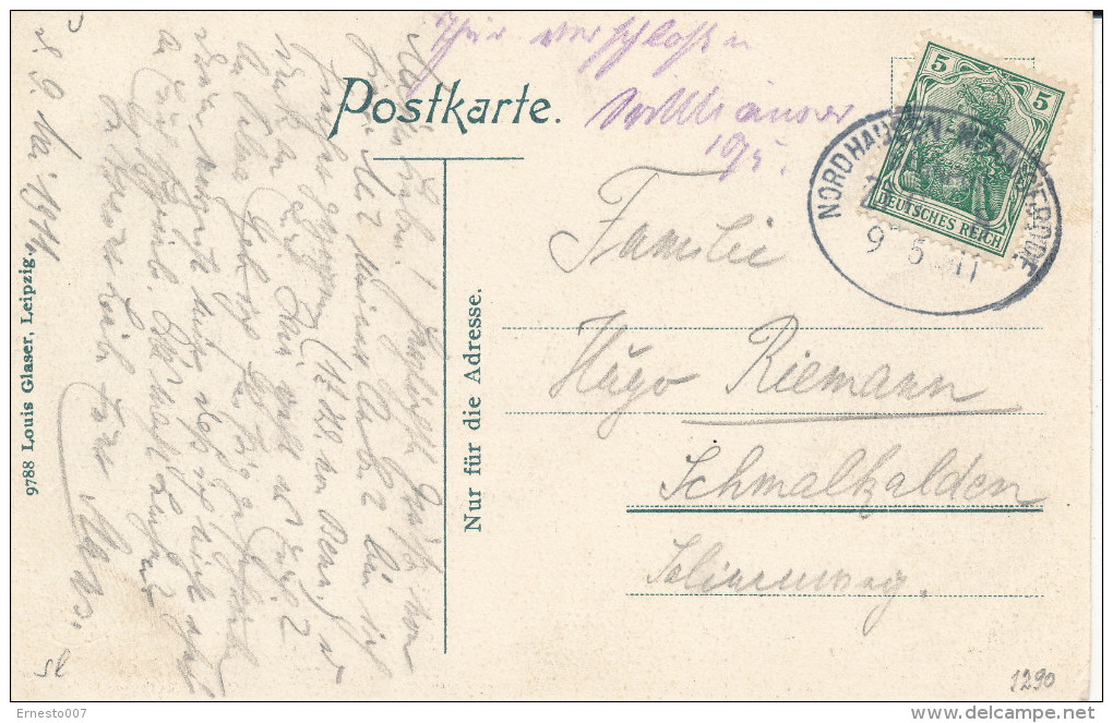 Postkarte CP DEUTSCHLAND WOLFSBACHMÜHLE BEI HOHEGEISS IM HARZ, 19??, Gebraucht - Siehe Scan - *) - Braunlage