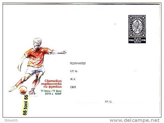 Bulgaria / Bulgarie 2010 World Cup - Football  In South Africa  Postal Stationery - 2010 – South Africa