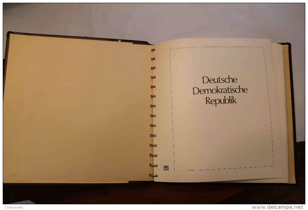 SAFE - DDR -  - Reliure Et Feuilles -    1976 à 1982 -   Feuilles  Transparentes Souples - Binders With Pages