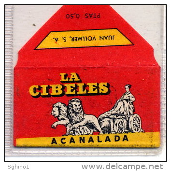 LAMETTA DA BARBA "LA CIBELES", Lamette Hojas Hoja Afeitar Razor Blades Blade Rasierklingen Lames Lame Rasoir - Hojas De Afeitar