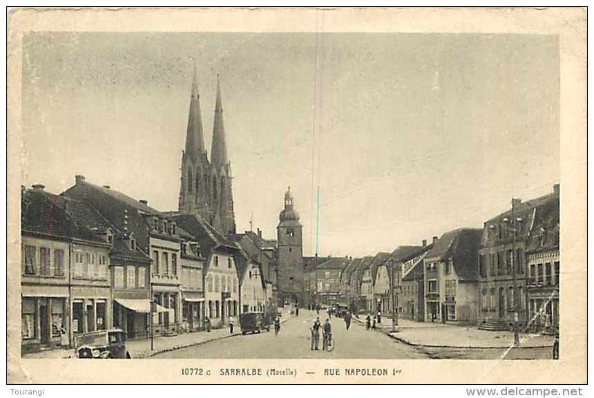 Nov14 1426: Sarralbe  -  Rue Napoléon 1er - Sarralbe