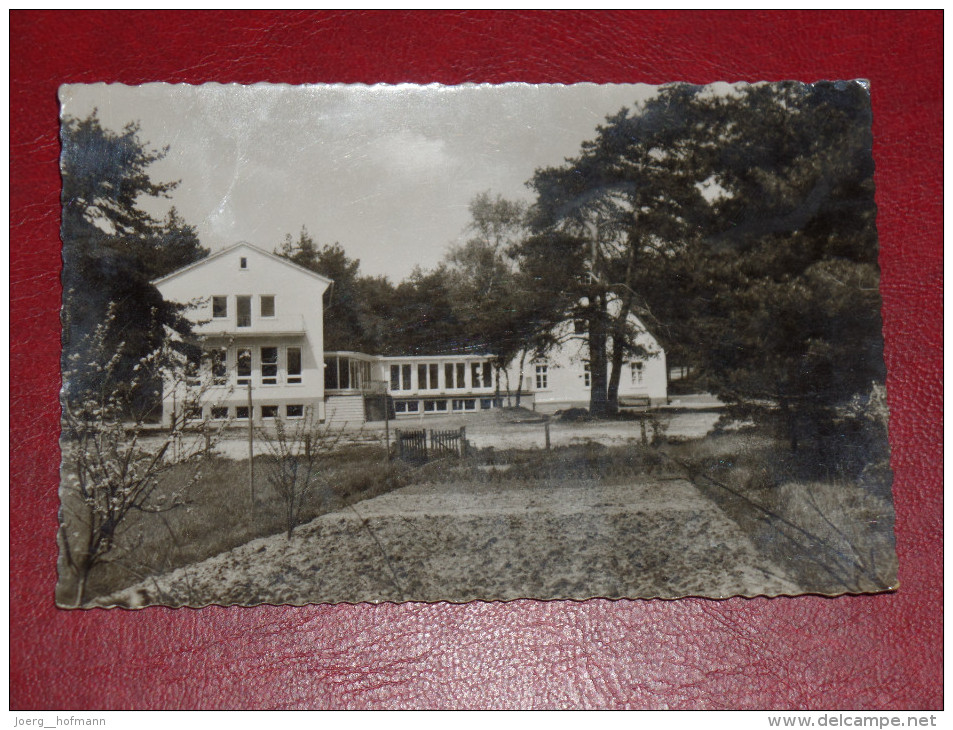 1963 Bosse Schullandheim Oerlinghausen Bei Detmold Nordrhein Westfalen Gebraucht Used Germany Postkarte Postcard - Detmold