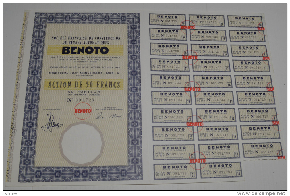 Benoto - Automobile