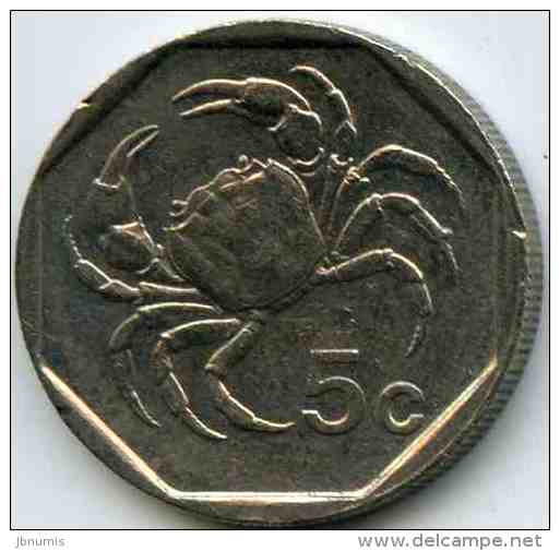 Malte Malta 5 Cents 2001 KM 95 - Malte