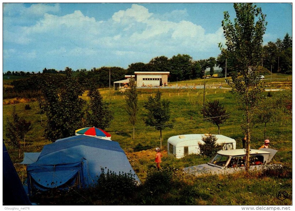 81-ST PIERRE DE TRIVISY..LE TERRAIN DE CAMPING......CPM ANIMEE - Autres & Non Classés