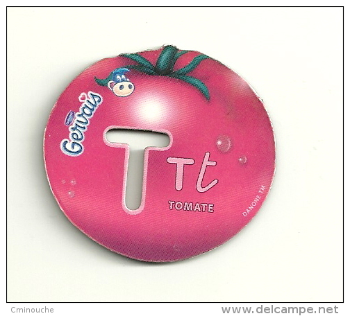 Magnet Gervais T Comme Tomate - Lettres & Chiffres