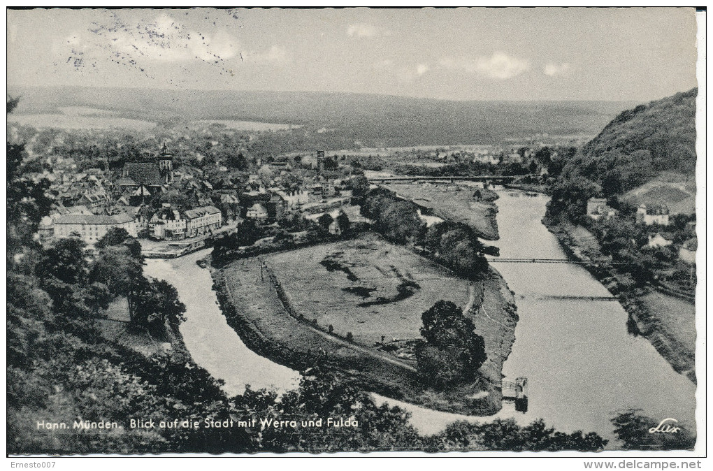 Postkarte CP DEUTSCHLAND HANNOVERSCH MÜNDEN, 19??, Gebraucht - Siehe Scan - *) - Hannoversch Muenden