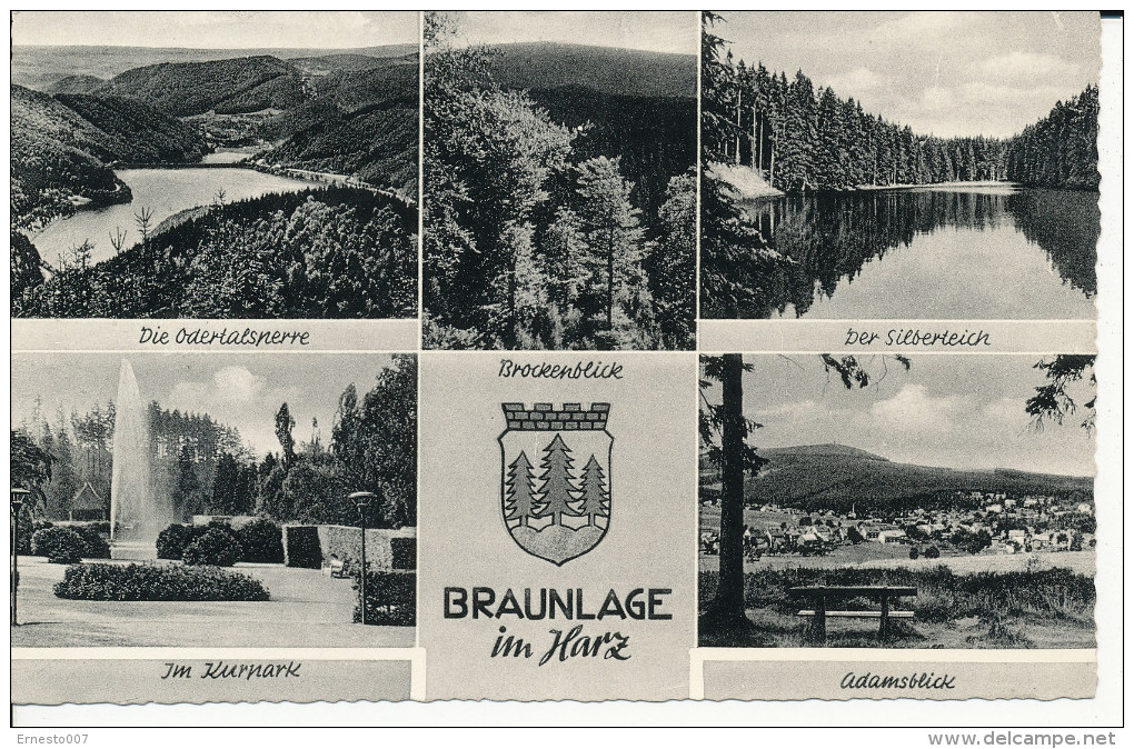 Postkarte CP DEUTSCHLAND BRAUNLAGE IM HARZ, 19??, Gebraucht - Siehe Scan - *) - Braunlage