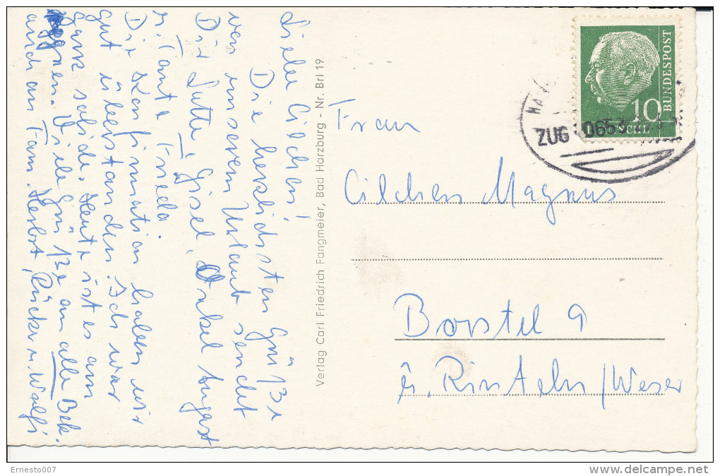 Postkarte CP DEUTSCHLAND BRAUNLAGE IM HARZ, 19??, Gebraucht - Siehe Scan - *) - Braunlage