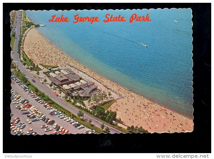 LAKE GEORGE STATE BEACH 1980 Aerial View - Lake George