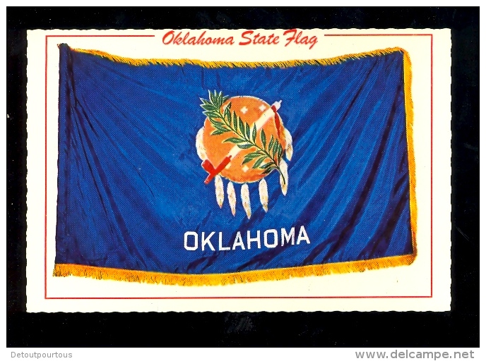 OKLAHOMA Route 66 Road + State Flag - Autres & Non Classés