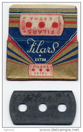 LAMETTA "FILARS" Lamette Hojas Hoja Afeitar Razor Blades Blade Rasierklingen Lames Lame Rasoir - Razor Blades