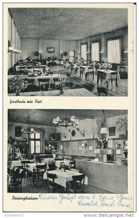 Postkarte CP DEUTSCHLAND BARSINGHAUSEN, 1956, Gebraucht - Siehe Scan - *) - Barsinghausen