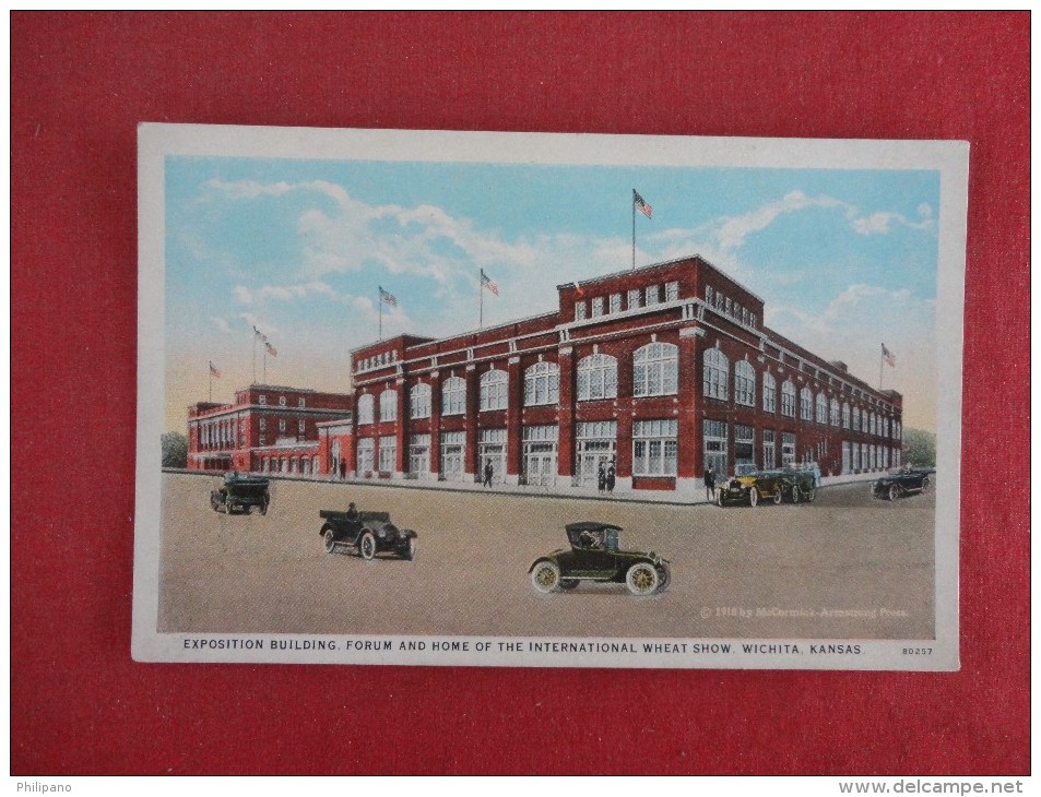 Kansas> Wichita -- Exposition Building Home Of International Wheat Show    --ref 1691 - Wichita