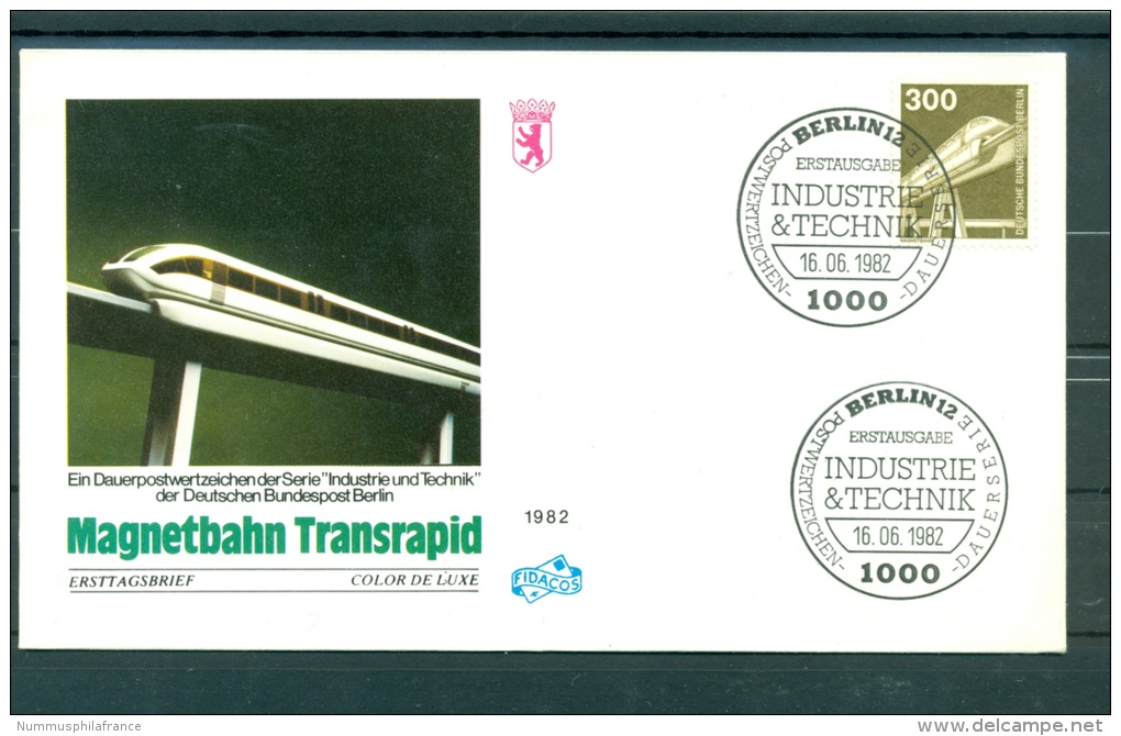 Berlin Ouest  1982 - Y & T N.631 - Série Courante - 1981-1990