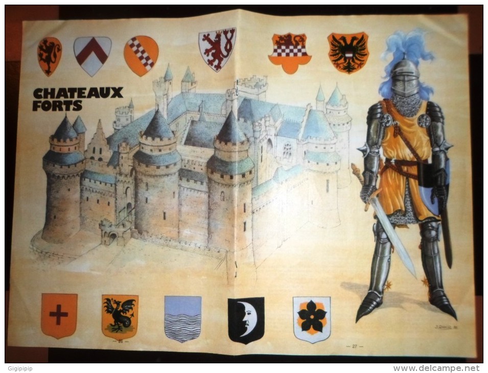 POSTER CHATEAUX FORTS - Collections