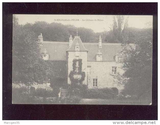 22 St Nicolas Du Pelem Le Chateau Du Pelem édit. Hamon , Manoir - Saint-Nicolas-du-Pélem