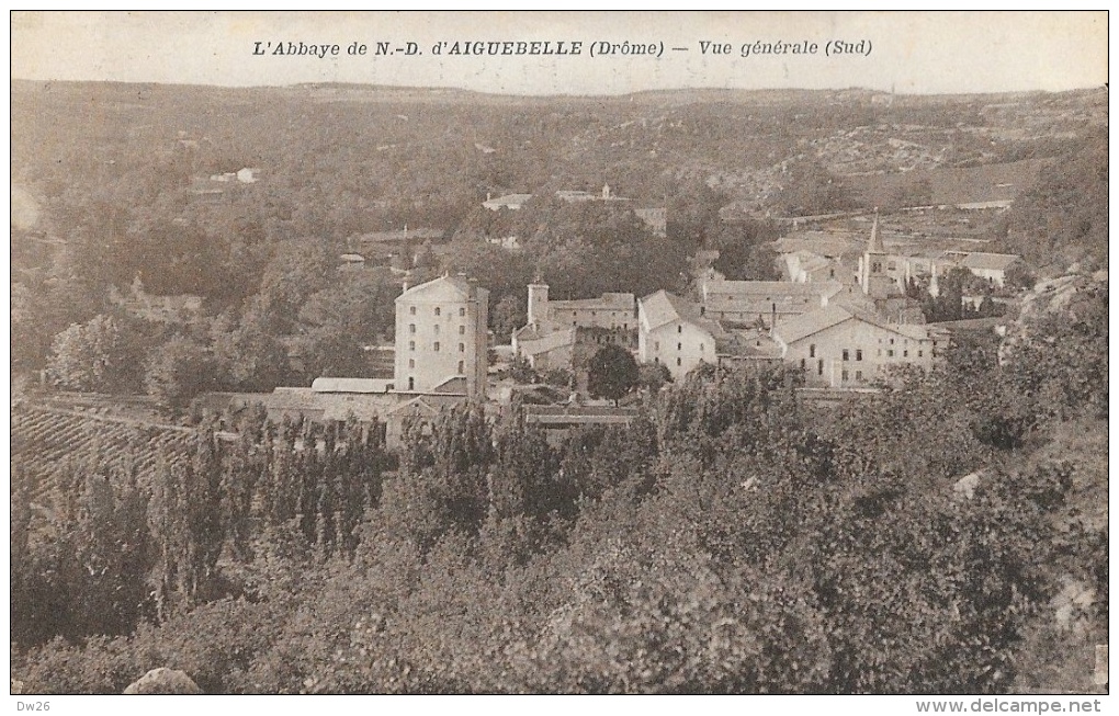 L'Abbaye De N.-D. D'Aiguebelle (Drôme) - Vue Générale (Sud) - Edition A. Michel - Autres & Non Classés