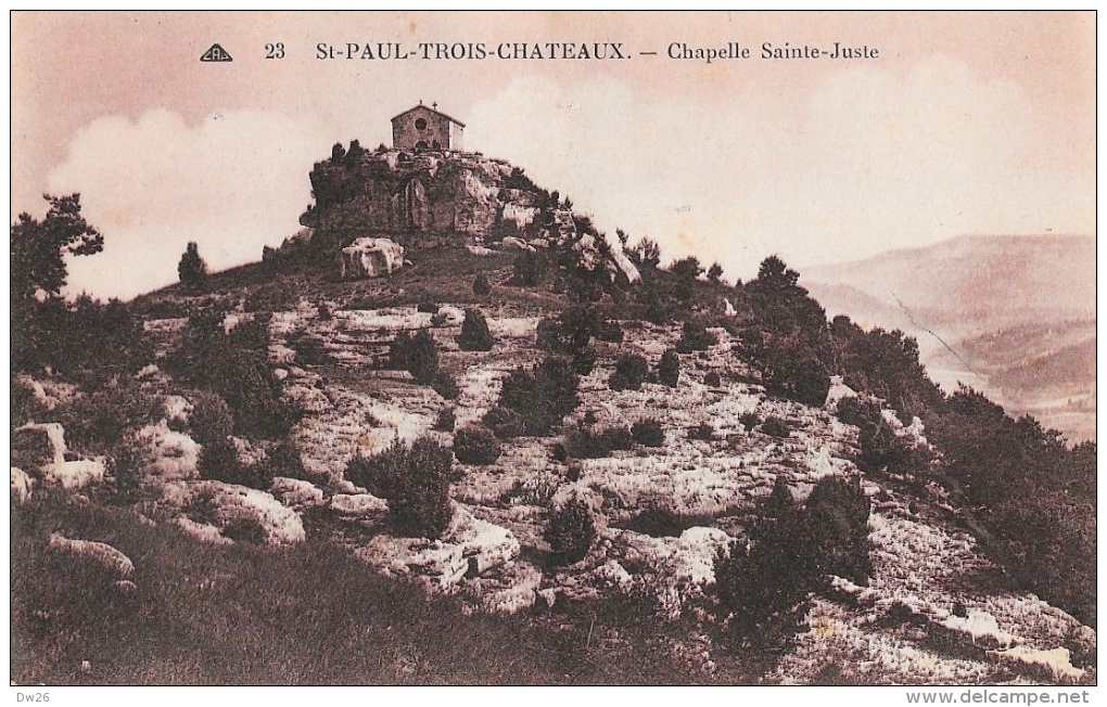 St-Paul-Trois-Chateaux (Drôme) - Chapelle Sainte-Juste - Carte CAP N°23 - Autres & Non Classés