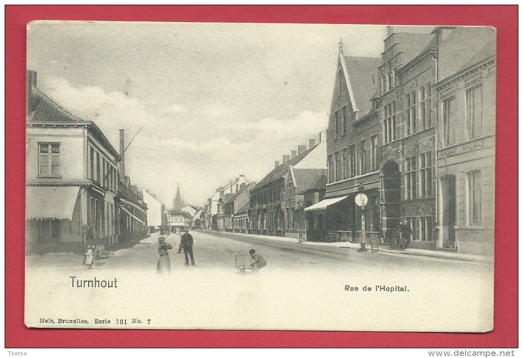 Turnhout - Rue De L'Hopital - Série Nels  ( Verso Zien ) - Turnhout