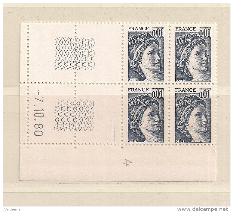 FRANCE ( D16- 5784 )  N° YVERT ET TELLIER  N° 1962  N** - 1970-1979