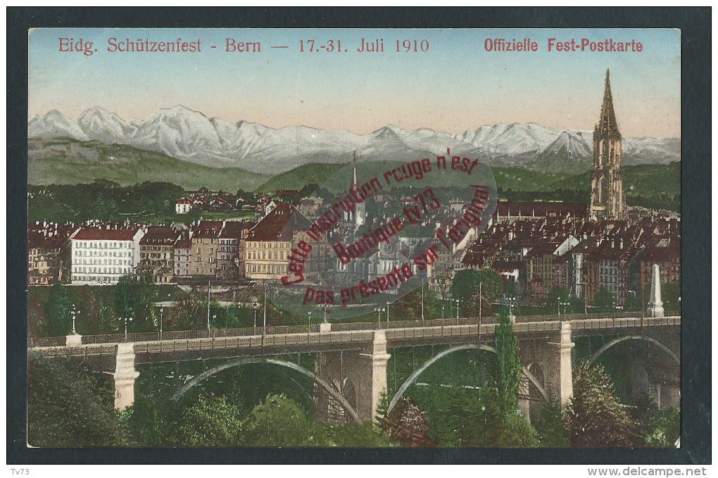 L494 - Schutzenfest Bern - 1910 - Berne