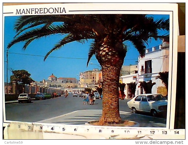 MANFREDONIA LUNGOMARE AUTO CAR ALFAROMEO ALFA SUD E OPEL  KADET  N1985 ER13504 - Manfredonia
