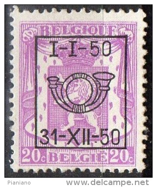 PIA - BEL - 1950 : Stemma  Preannullato  - (UN  14C) - Typos 1936-51 (Petit Sceau)