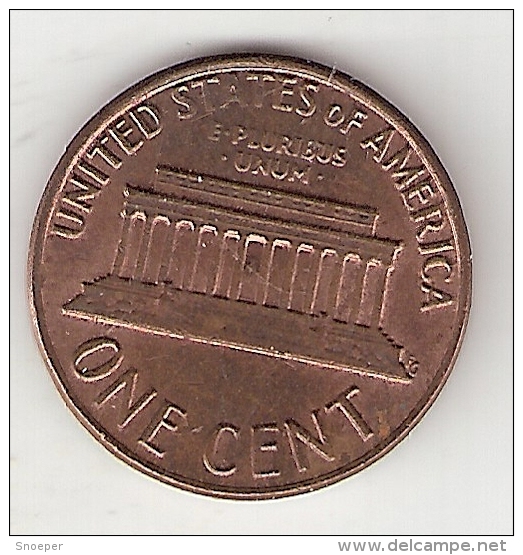 *usa 1 Cent 1976  Km 201  Xf+ !!! Catalog Val. 18$ Unc - 1959-…: Lincoln, Memorial Reverse